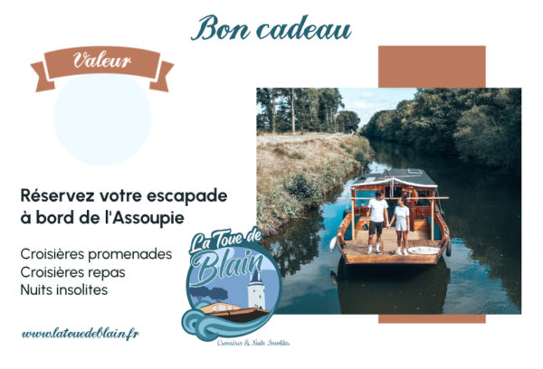 Bon cadeau la toue de blain